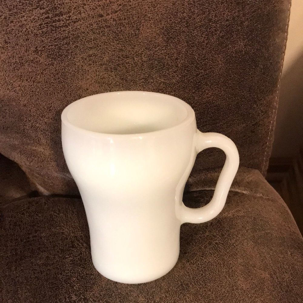 Fire King Coca Cola shaped mug